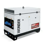 Generator de curent benzina GENMAC WONDER RG14000HS-M5 monofazat AVR optional 13,2 kW pornire electrica